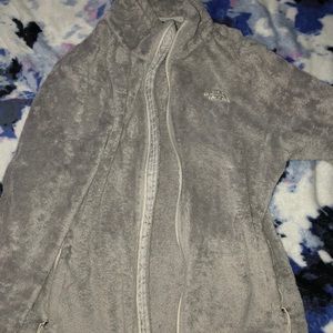 Gray north face jacket